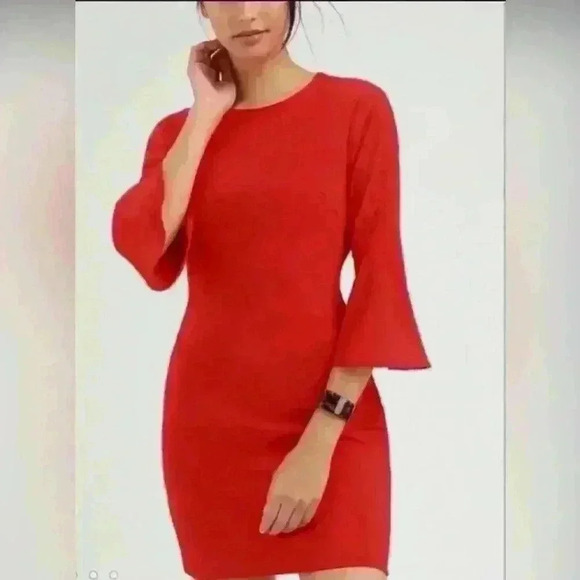 LULUS sexy red dress👠 size medium - Picture 4 of 7